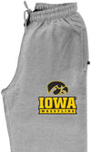 Iowa Hawkeyes Premium Fleece Sweatpants - Iowa Wrestling Black and Gold