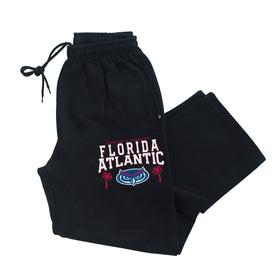 Florida Atlantic Owls Premium Fleece Sweatpants - FAU Logo Winning in Paradise