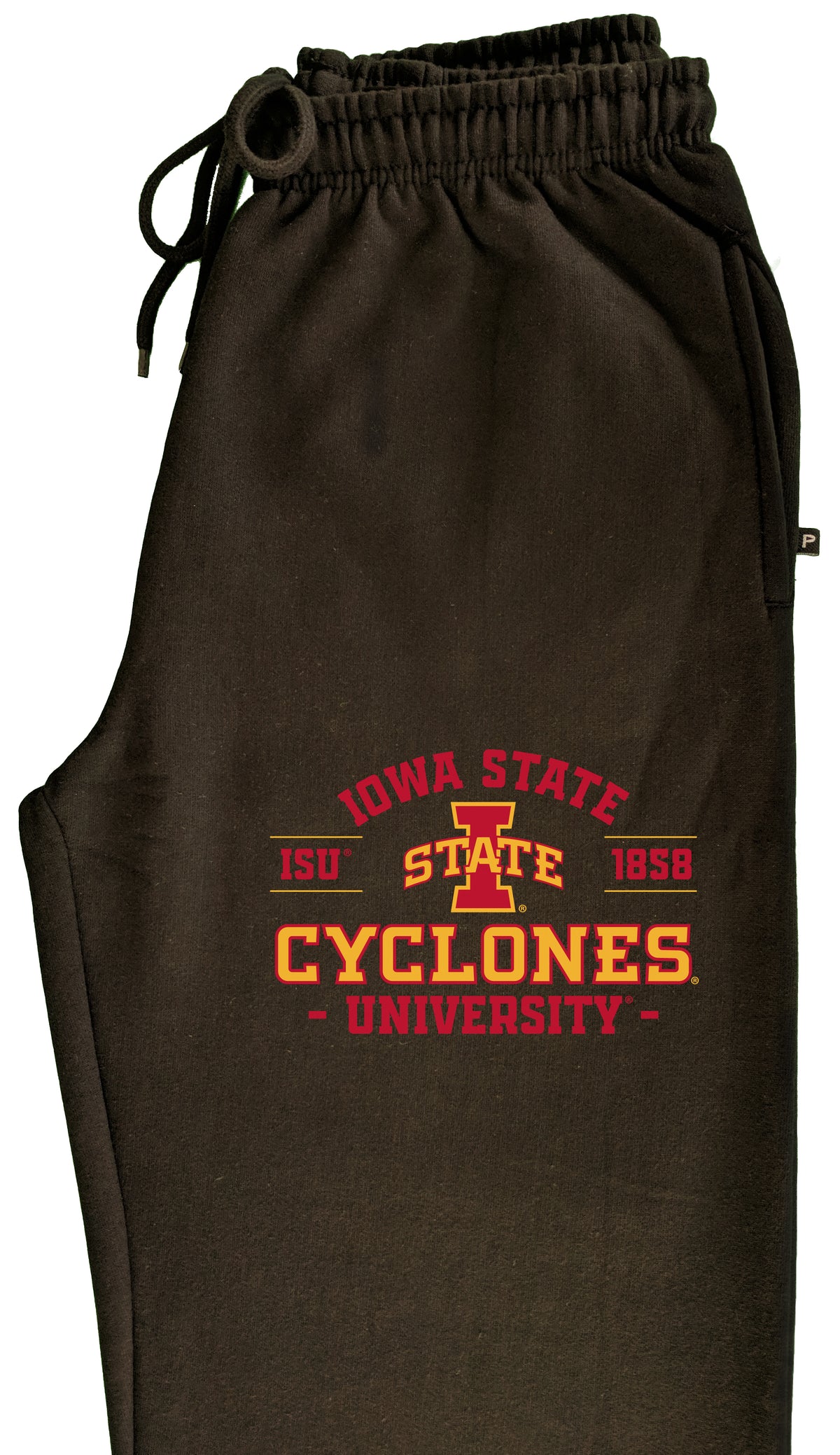 Iowa State Cyclones Premium Fleece Sweatpants - Arch Iowa State 1858