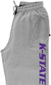K-State Wildcats Premium Fleece Sweatpants - K-State Vertical