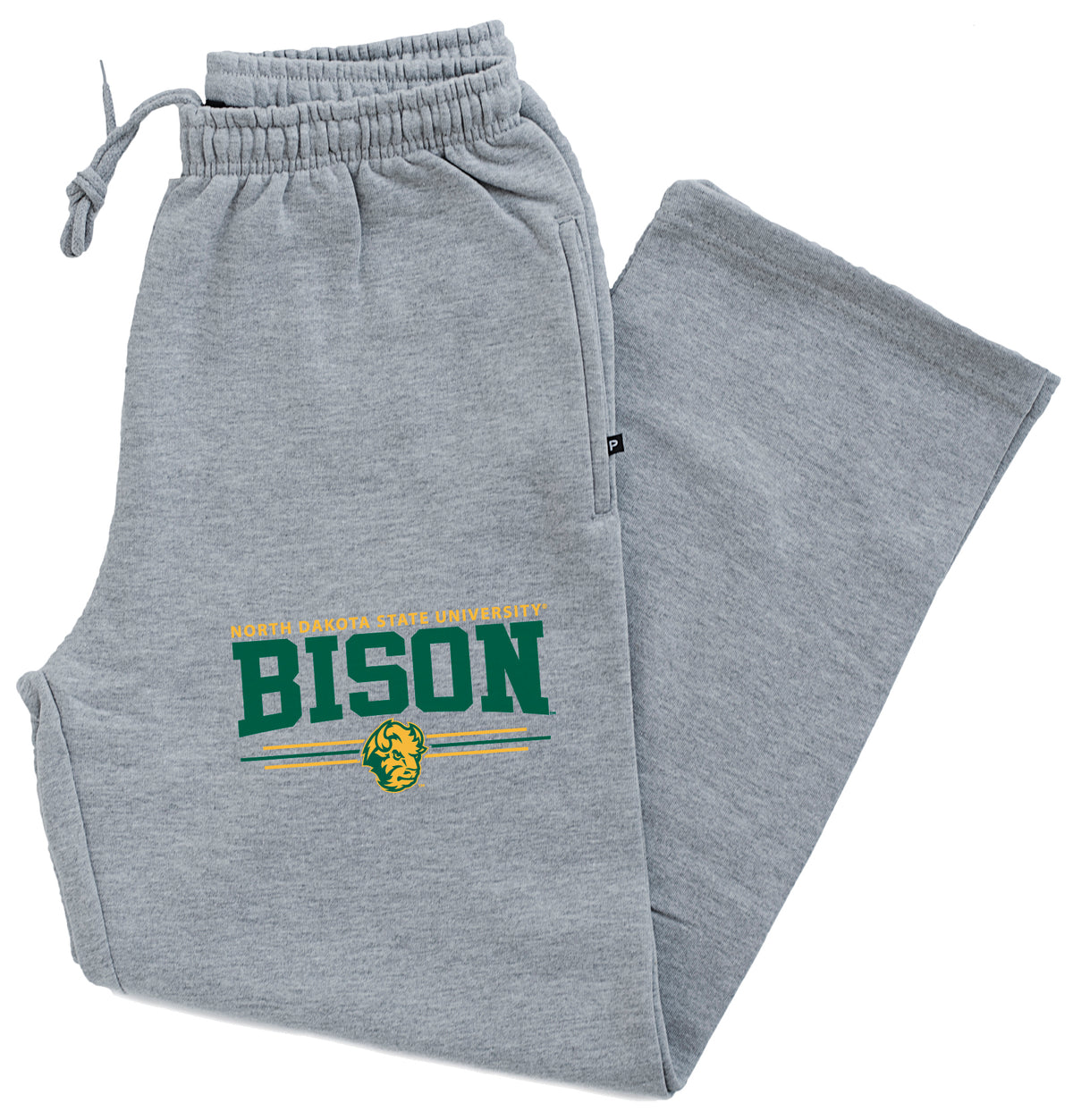 NDSU Bison Premium Fleece Sweatpants - Bison 3-Stripe