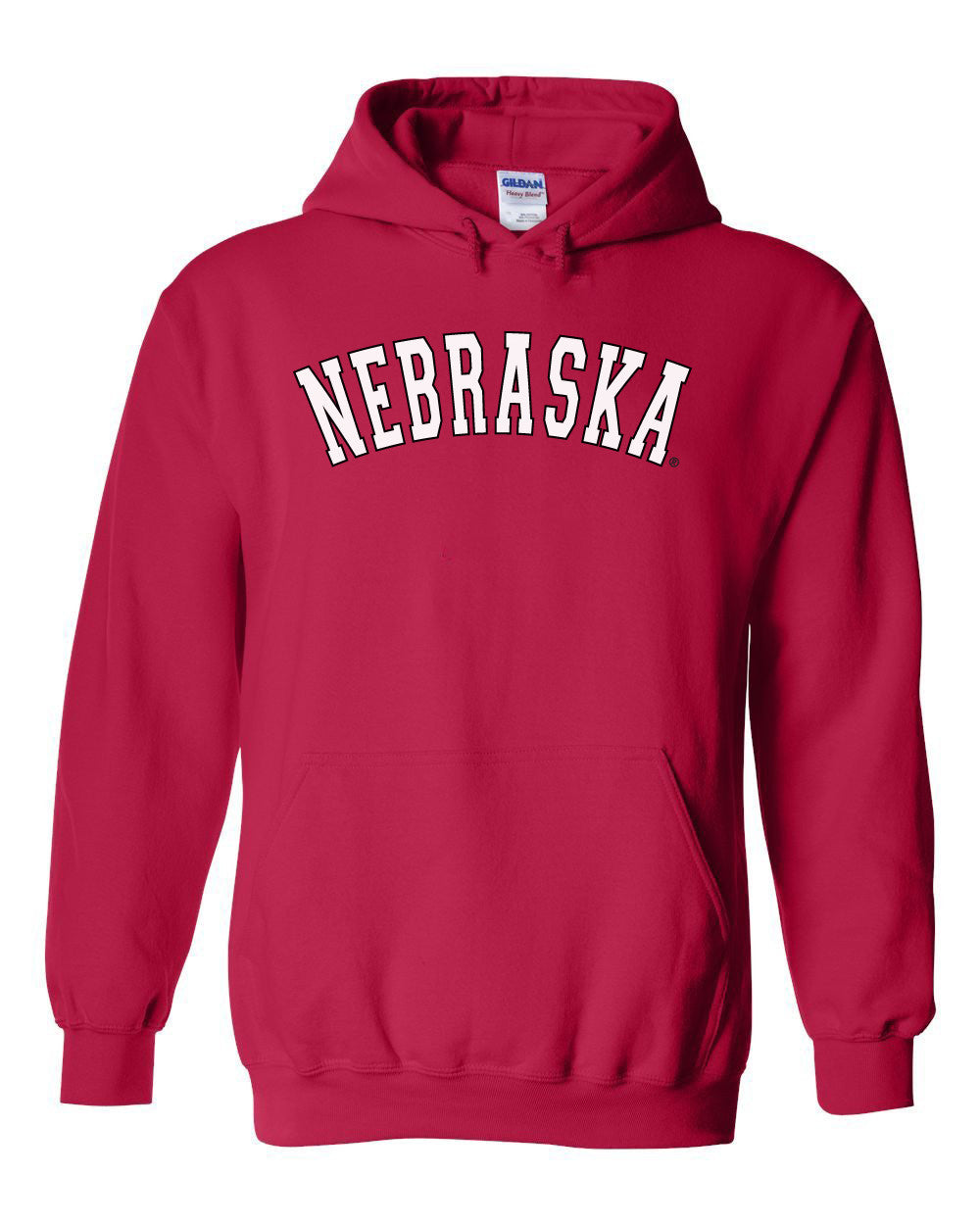 "NEBRASKA" Arch Hooded Sweatshirt