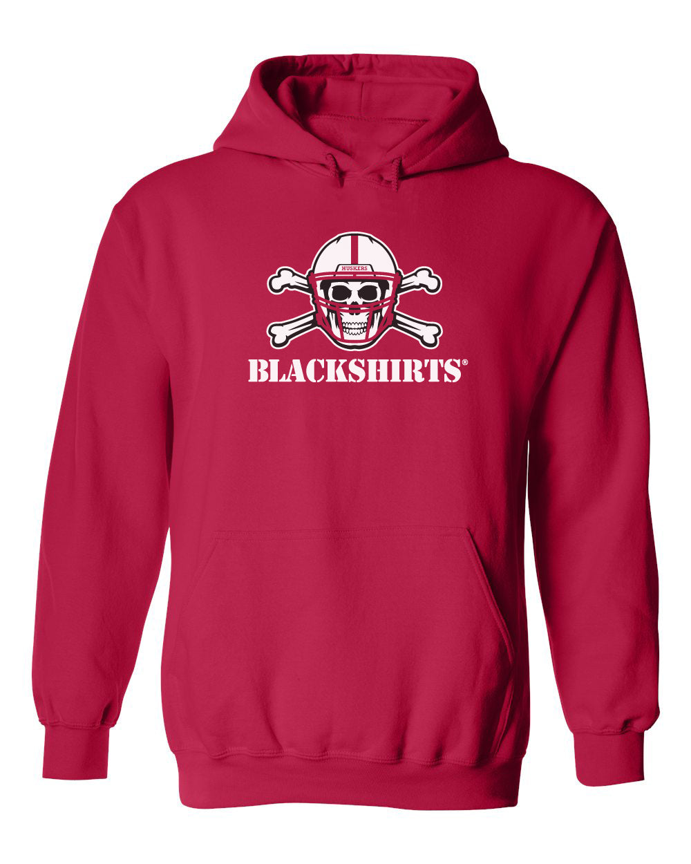 Nebraska Huskers Hooded Sweatshirt - NEW Official Blackshirts Logo