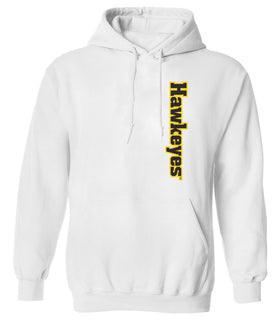 Iowa Hawkeyes Hooded Sweatshirt - Vertical Offset Hawkeyes