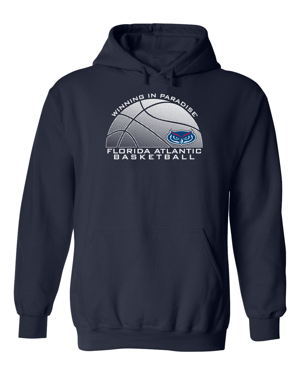 Florida Atlantic Owls Hooded Sweatshirt - FAU Basketball