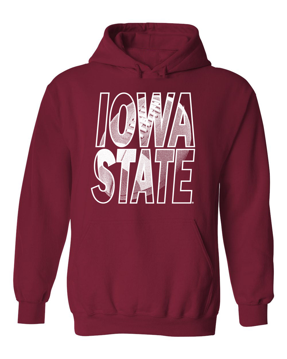 Iowa State Cyclones Hooded Sweatshirt - Iowa State Football Image