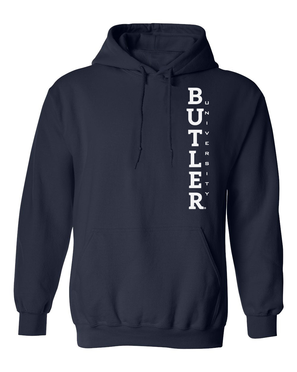 Butler Bulldogs Hooded Sweatshirt - Vertical Butler University