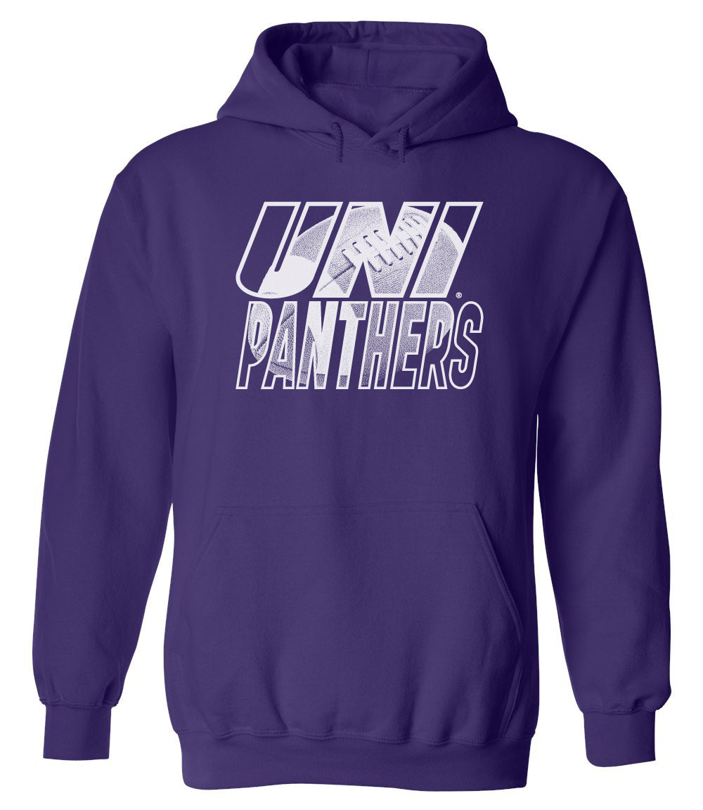 Northern Iowa Panthers Hooded Sweatshirt - UNI Panthers Football Image