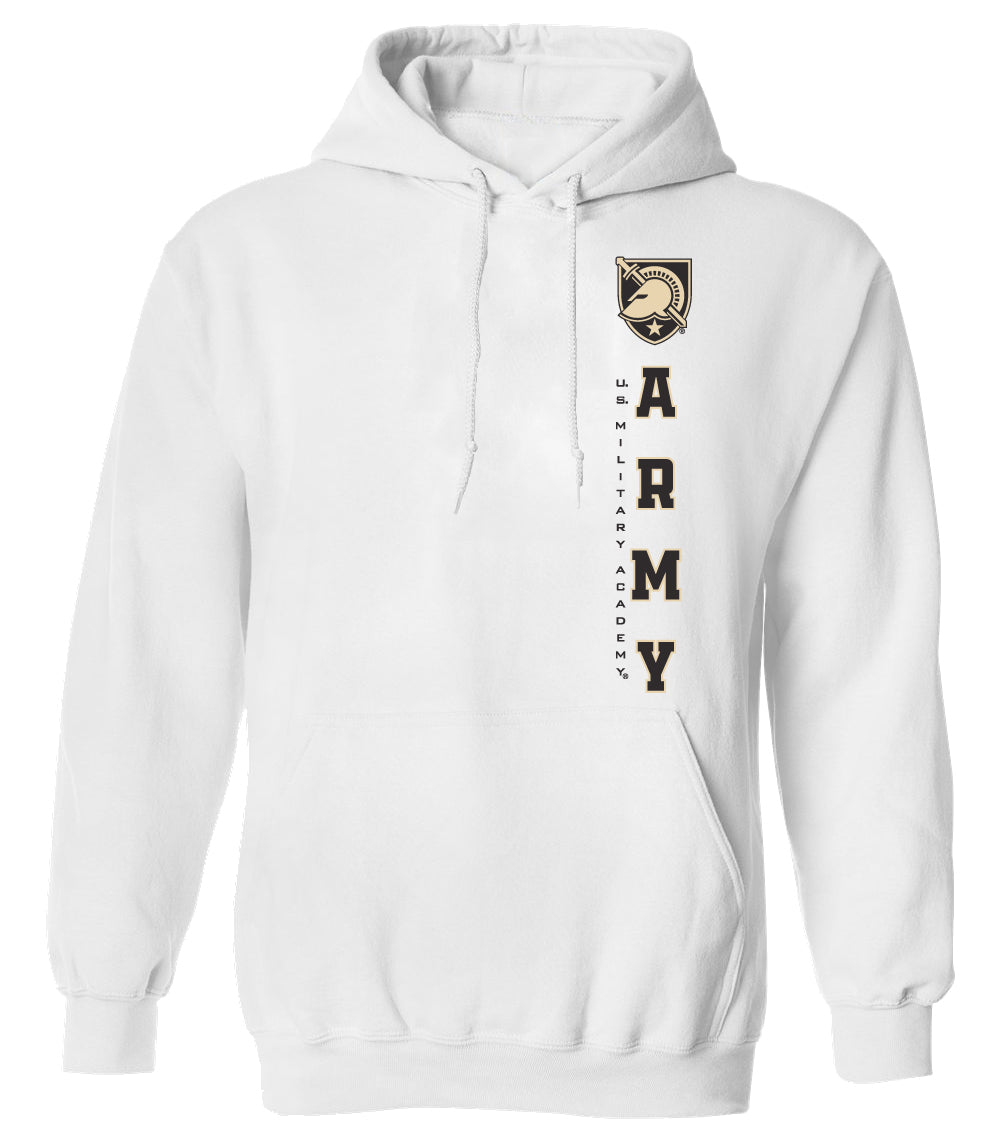 Army Black Knights Hooded Sweatshirt - Vertical United States Military Academy