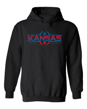 Kansas Jayhawks Hooded Sweatshirt - Kansas Football Laces