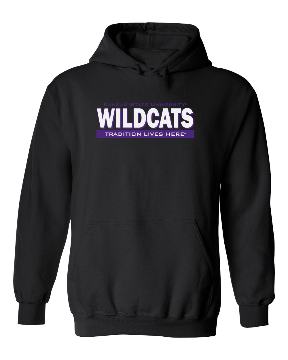 K-State Wildcats Hooded Sweatshirt - Wildcats Tradition Lives Here