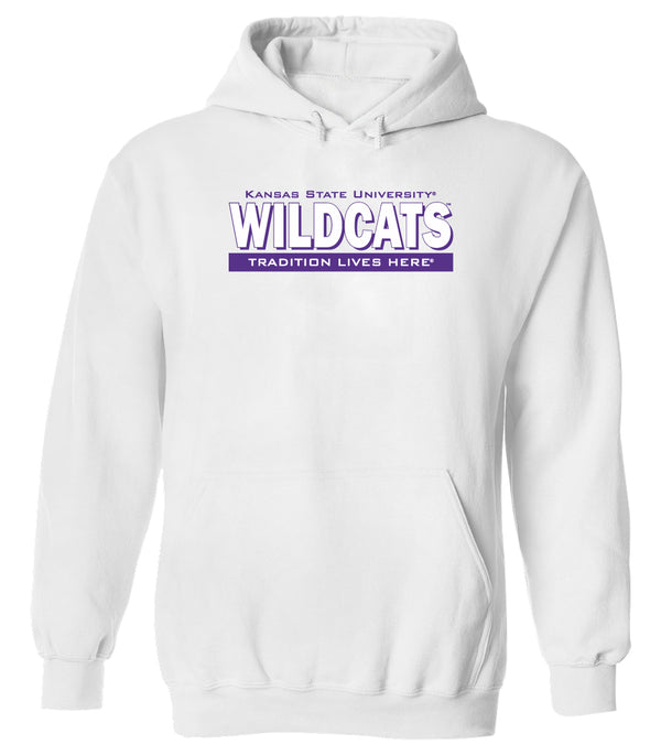 K-State Wildcats Hooded Sweatshirt - Wildcats Tradition Lives Here