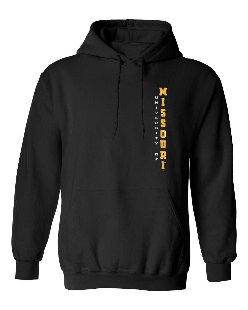 Missouri Tigers Hooded Sweatshirt - Vertical University of Missouri