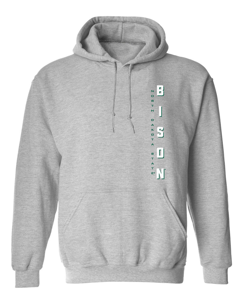NDSU Bison Hooded Sweatshirt - Vert North Dakota State BISON