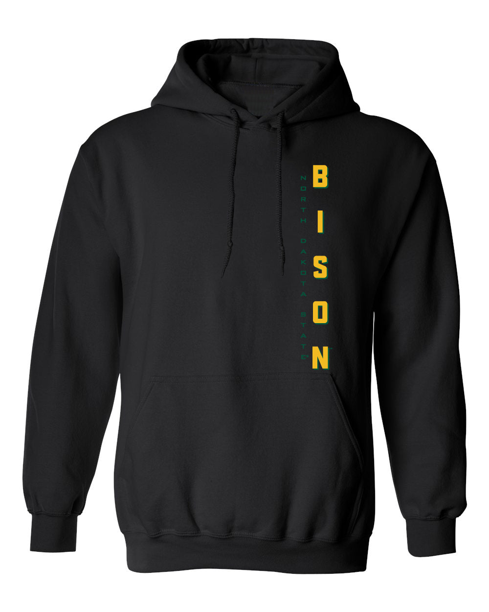 NDSU Bison Hooded Sweatshirt - Vertical BISON