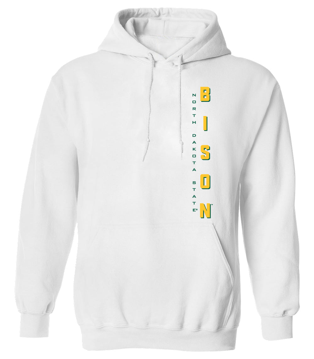 NDSU Bison Hooded Sweatshirt - Vertical BISON