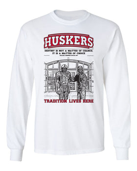 Nebraska Huskers Long Sleeve Tee Shirt - Berringer and Osborne