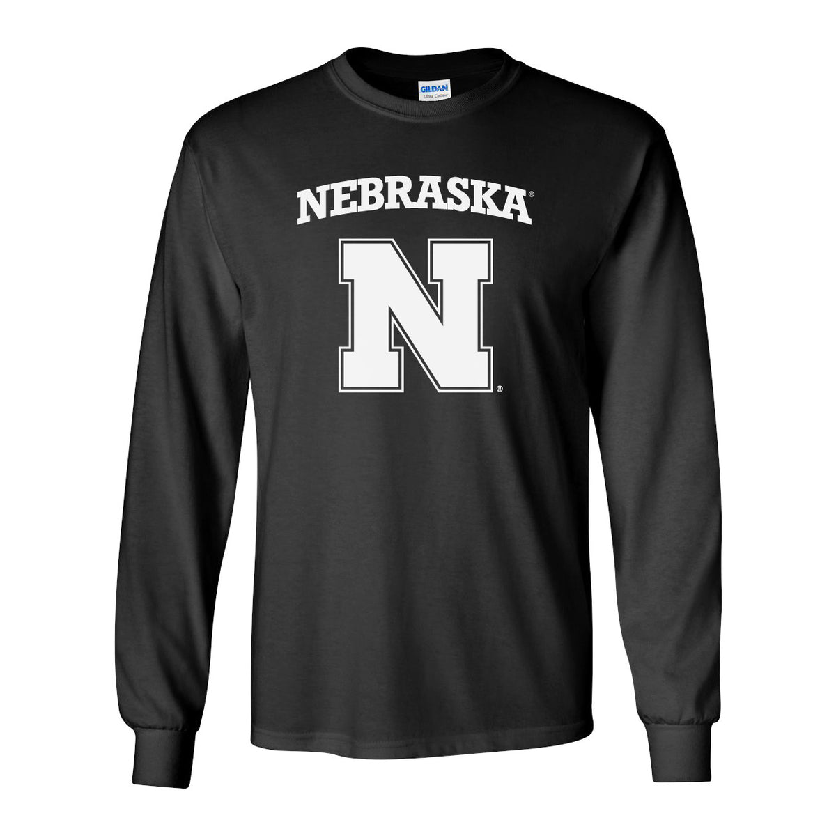 Nebraska Cornhuskers Block N Long Sleeve Tee Shirt