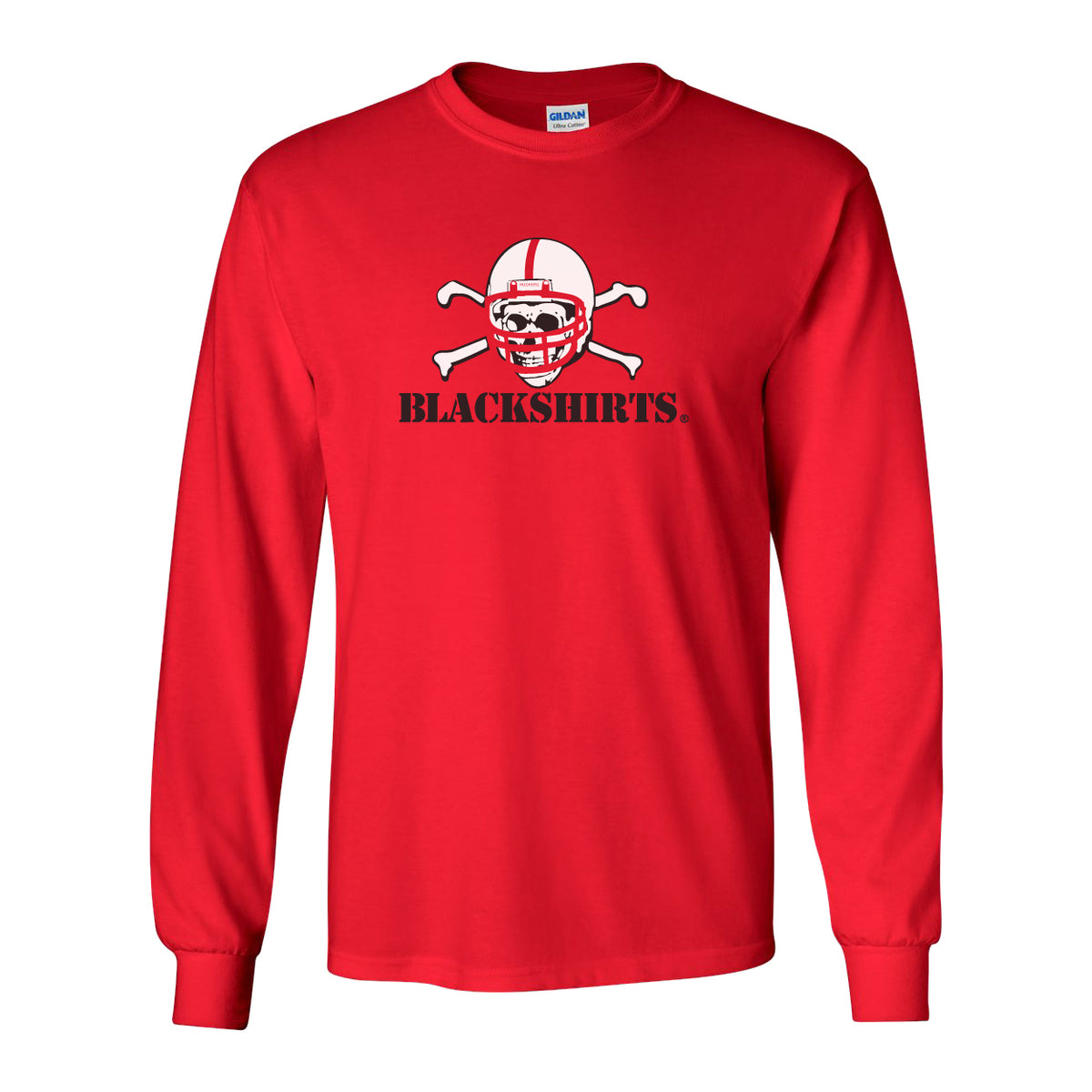 Nebraska Huskers Long Sleeve Tee Shirt - Blackshirts Logo