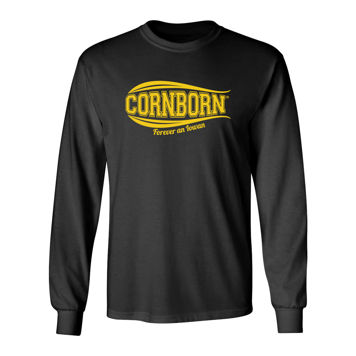 Iowa Hawkeyes Long Sleeve Tee Shirt - Forever an Iowan