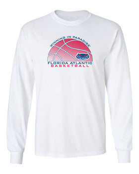 Florida Atlantic Owls Long Sleeve Tee Shirt - FAU Basketball