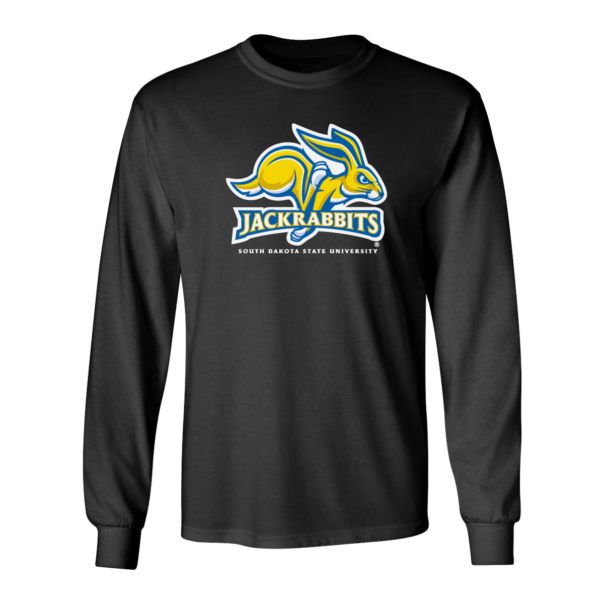 South Dakota State Jackrabbits Long Sleeve Tee Shirt - SDSU Jackrabbits Primary Logo