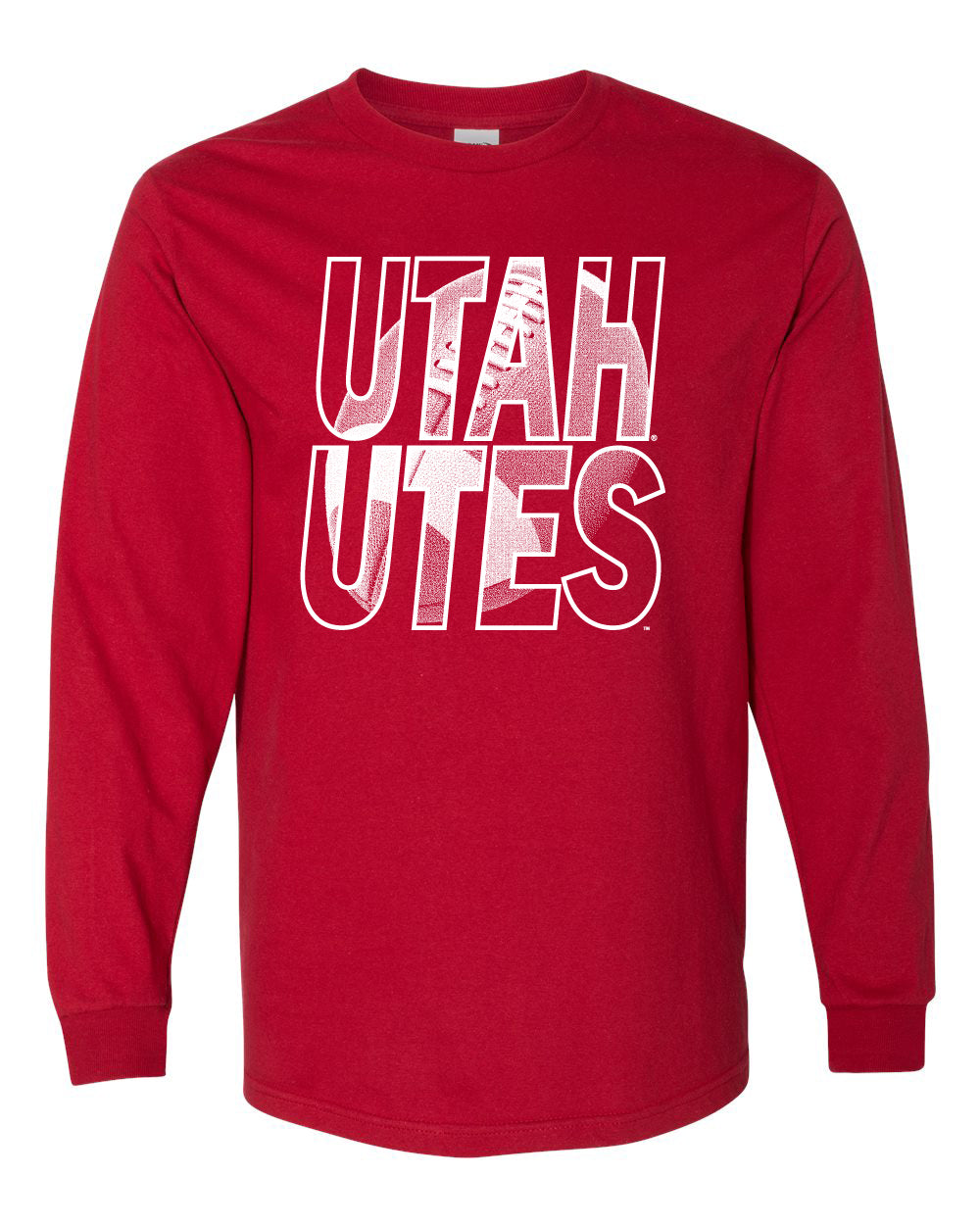 Utah Utes Long Sleeve Tee Shirt - Utah Utes Football Image