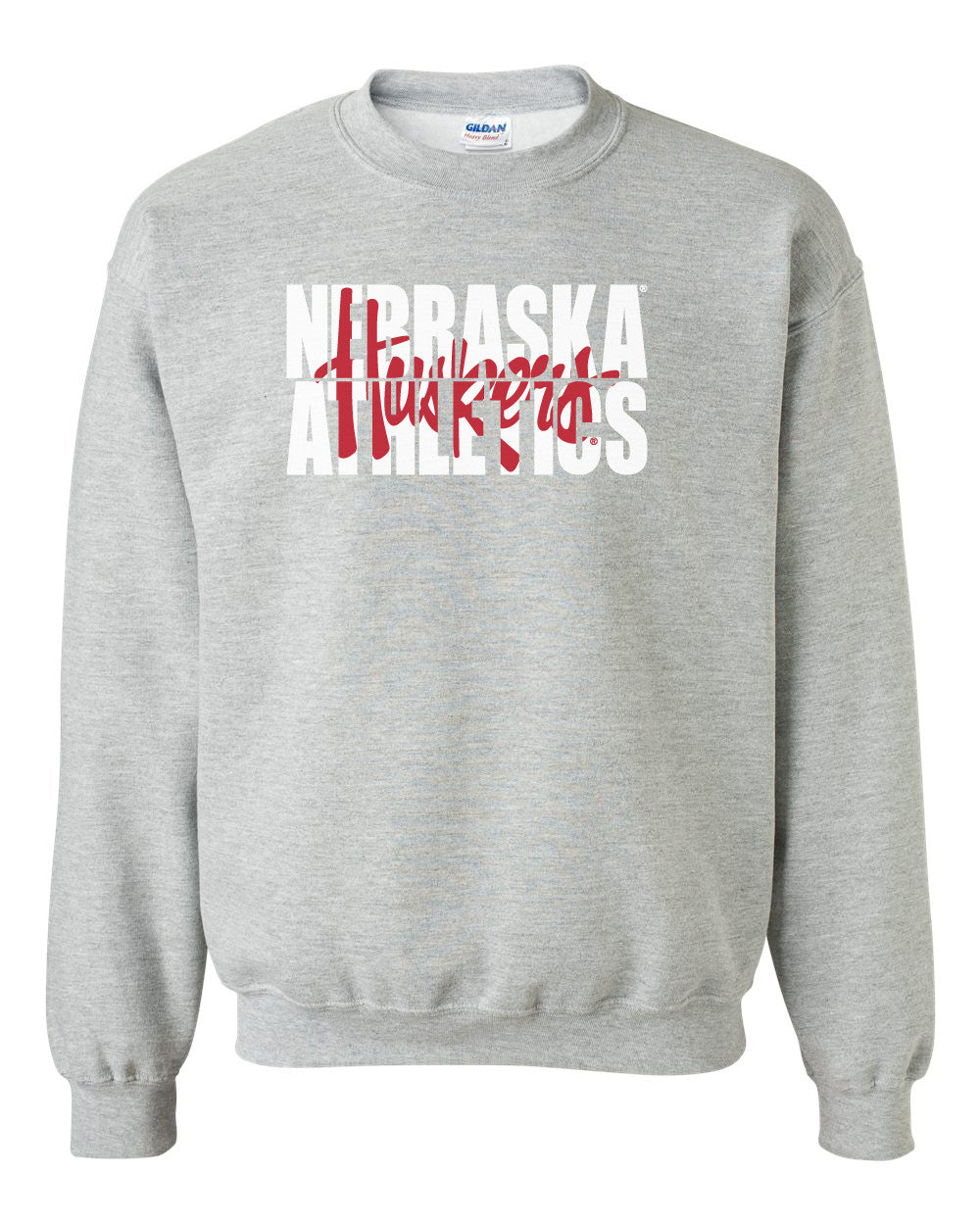 Nebraska Athletics Legacy Script "Huskers" Crewneck Sweatshirt