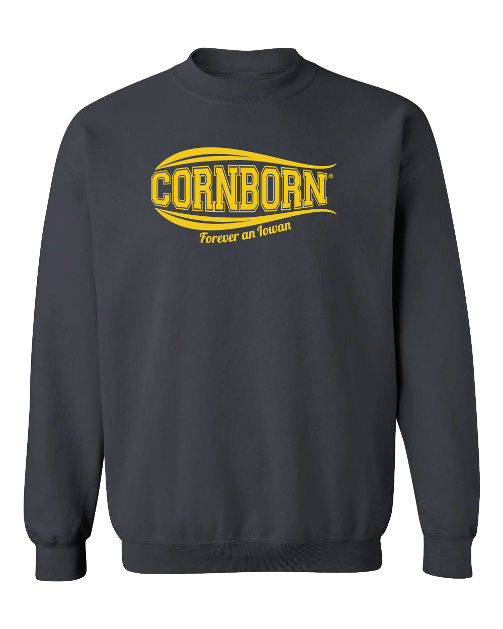 Iowa Hawkeyes Crewneck Sweatshirt - Forever an Iowan