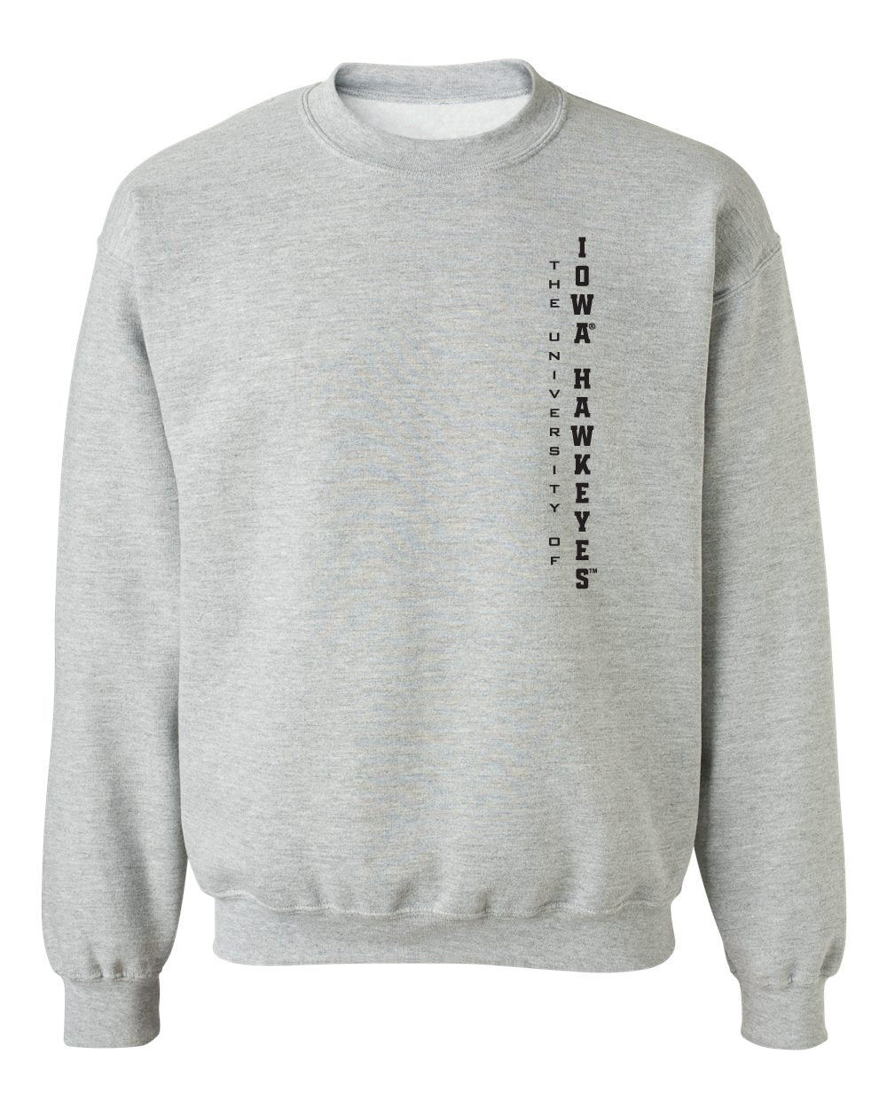 Iowa Hawkeyes Crewneck Sweatshirt - Vert University of Iowa Hawkeyes