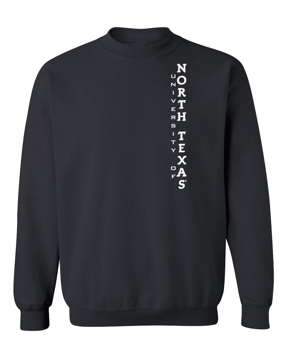 North Texas Mean Green Crewneck Sweatshirt - Vert University of North Texas