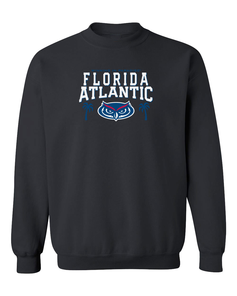 Florida Atlantic Owls Crewneck Sweatshirt - FAU Owls Winning in Paradise
