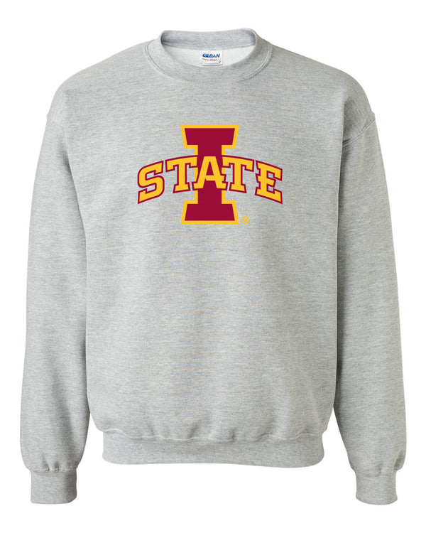 Iowa State Cyclones Crewneck Sweatshirt - ISU I-STATE Logo
