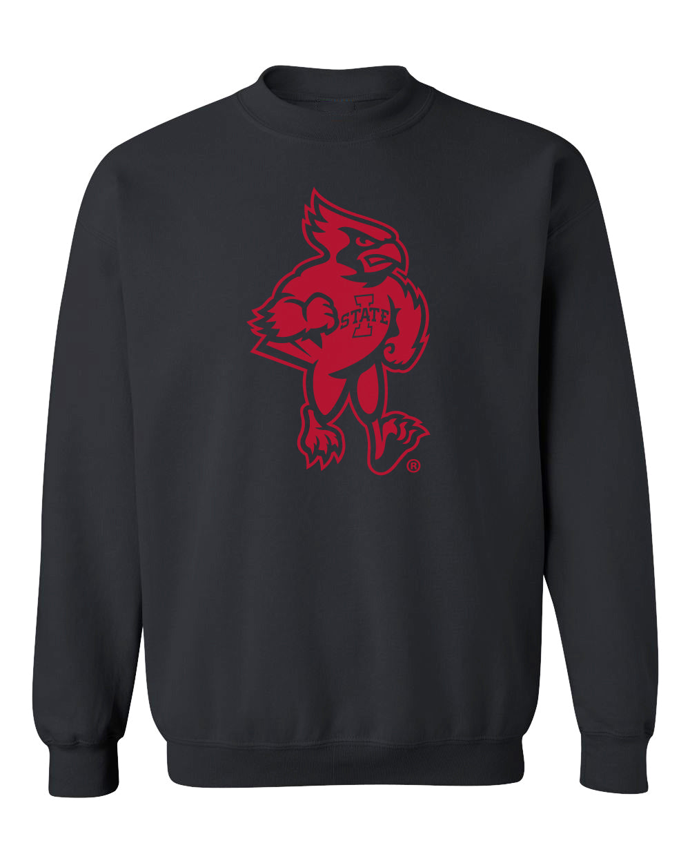 Iowa State Cyclones Crewneck Sweatshirt - Mascot Cy Full Body