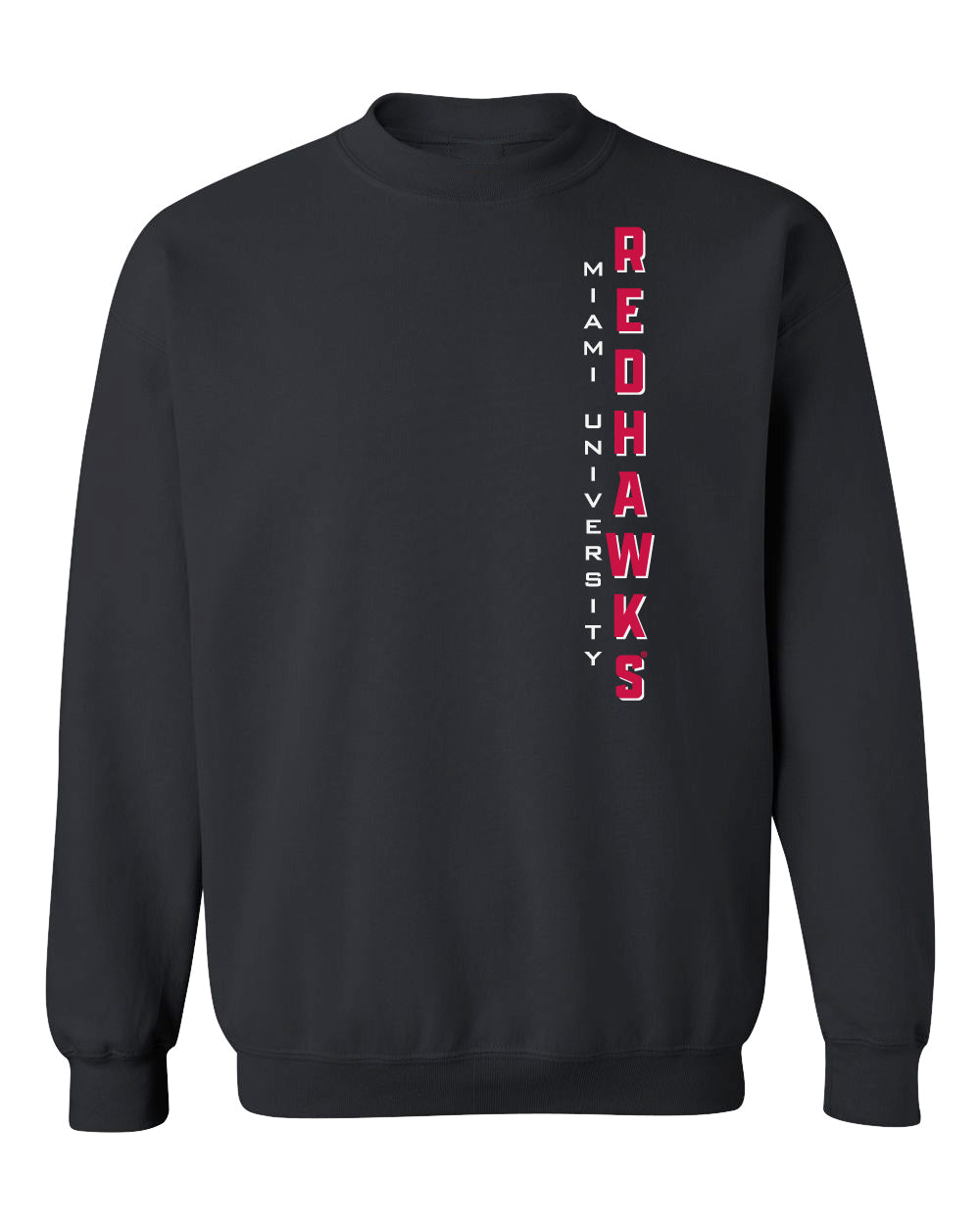 Miami University RedHawks Crewneck Sweatshirt - Vert Miami University Redhawks