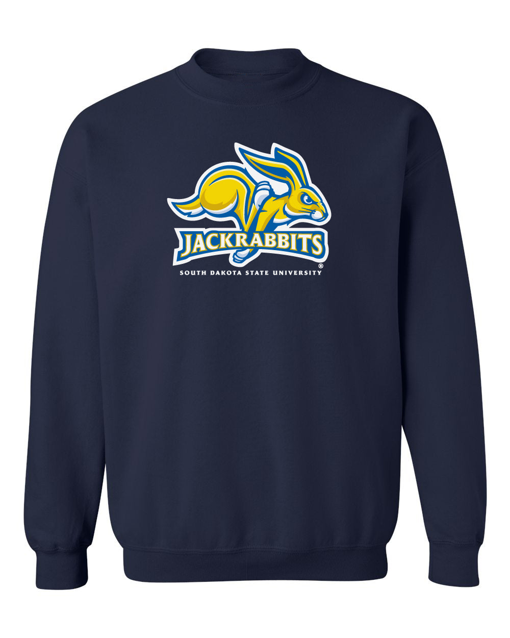 South Dakota State Jackrabbits Crewneck Sweatshirt - SDSU Jackrabbits Primary Logo