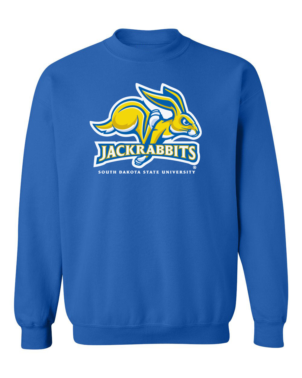 South Dakota State Jackrabbits Crewneck Sweatshirt - SDSU Jackrabbits Primary Logo
