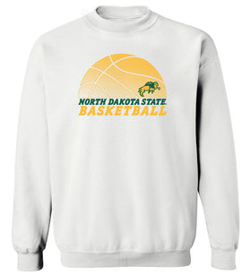 NDSU Bison Crewneck Sweatshirt - North Dakota State Bison Basketball