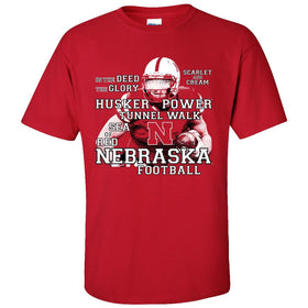 Nebraska Cornhuskers Football Traditions Tee Shirt