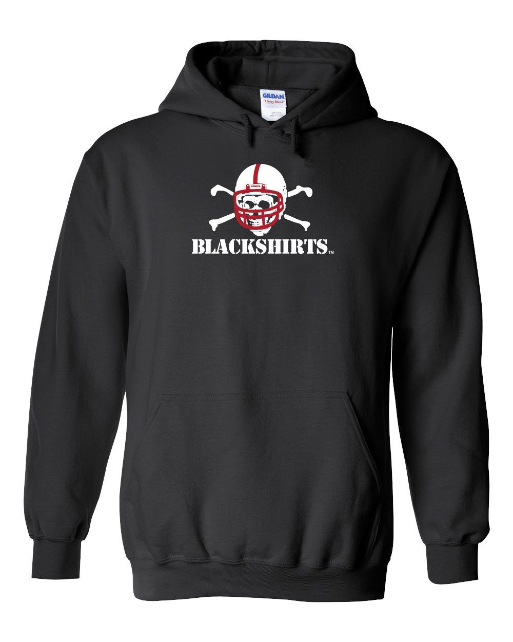 Nebraska Cornhuskers Football Blackshirts Logo Hooded Sweatshirt