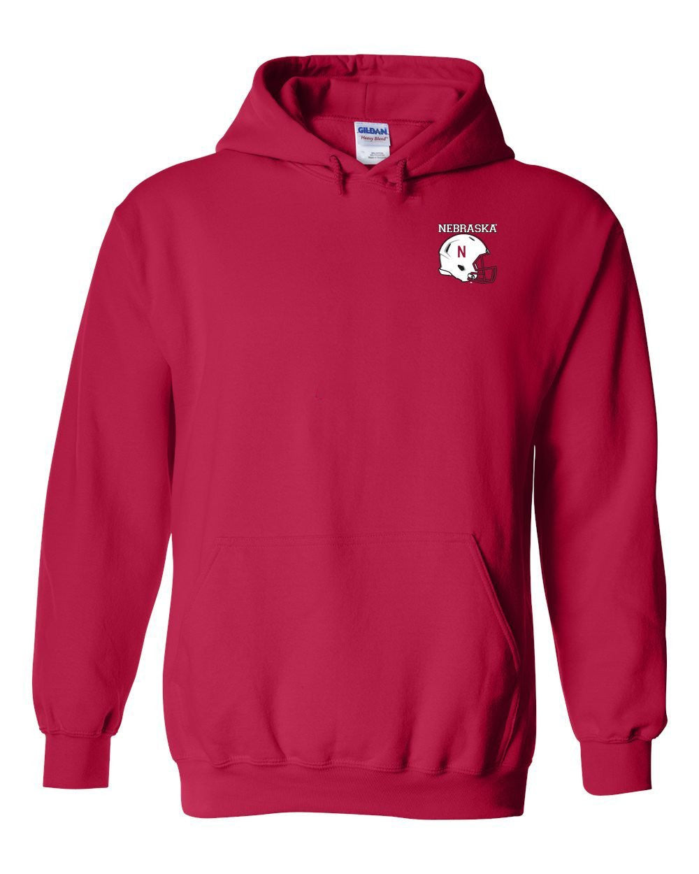 Nebraska Cornhuskers Football Helmet Hooded Sweatshirt