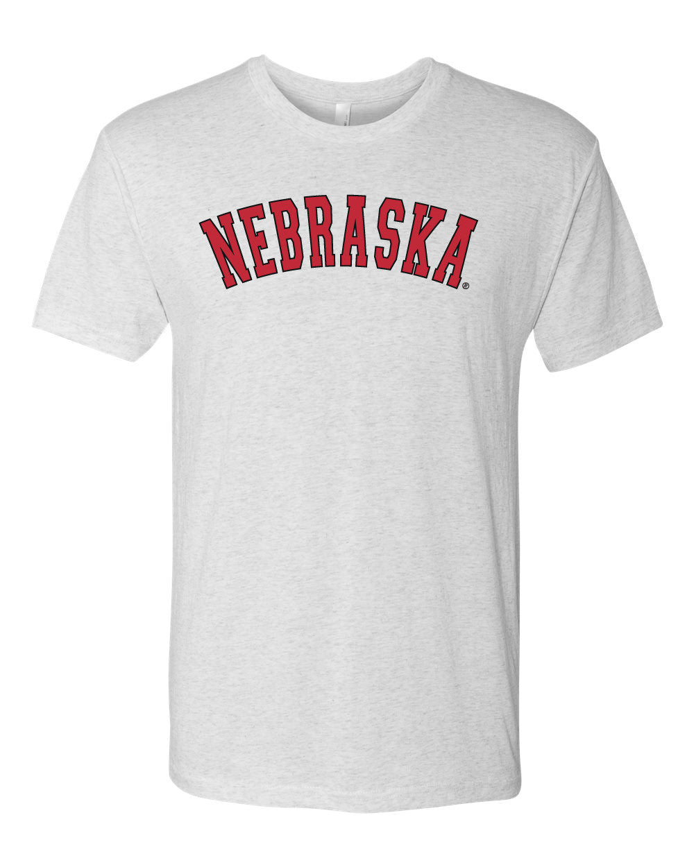 NEBRASKA Arch Premium Tri-Blend Tee Shirt
