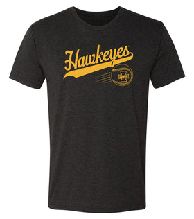 Iowa Hawkeyes Premium Tri-Blend Tee Shirt - Iowa Hawkeyes Baseball