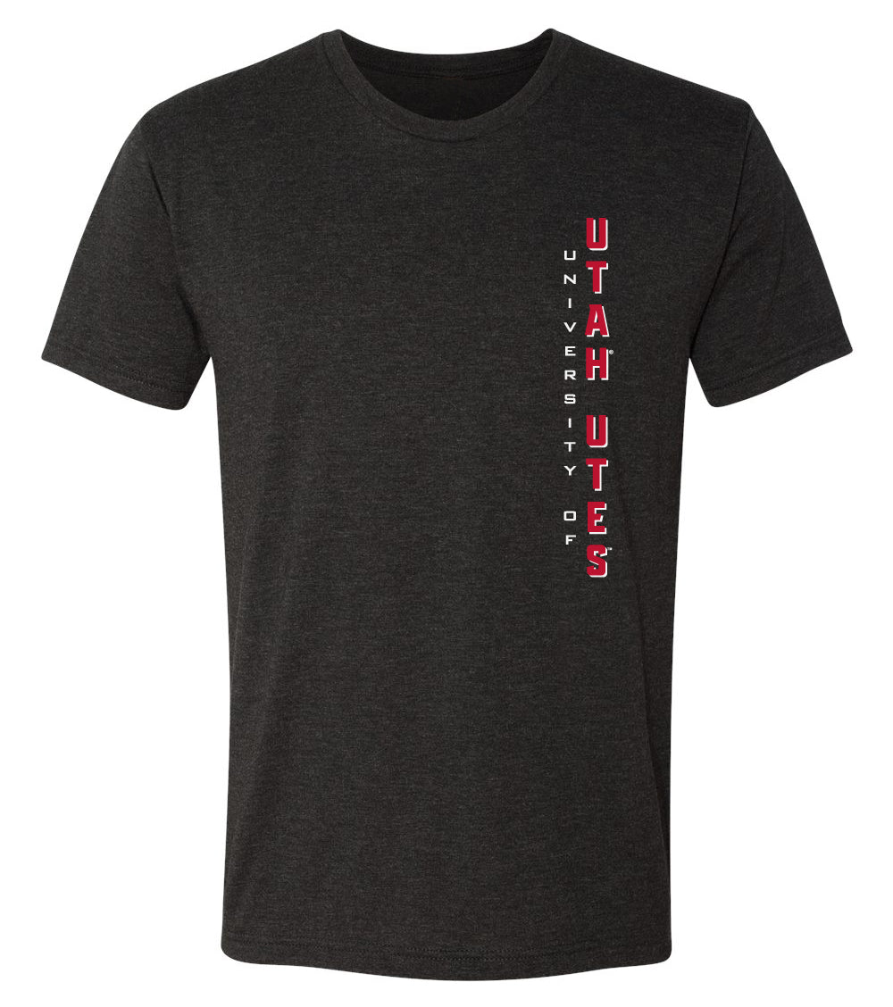 Utah Utes Premium Tri-Blend Tee Shirt - Vert University of Utah Utes