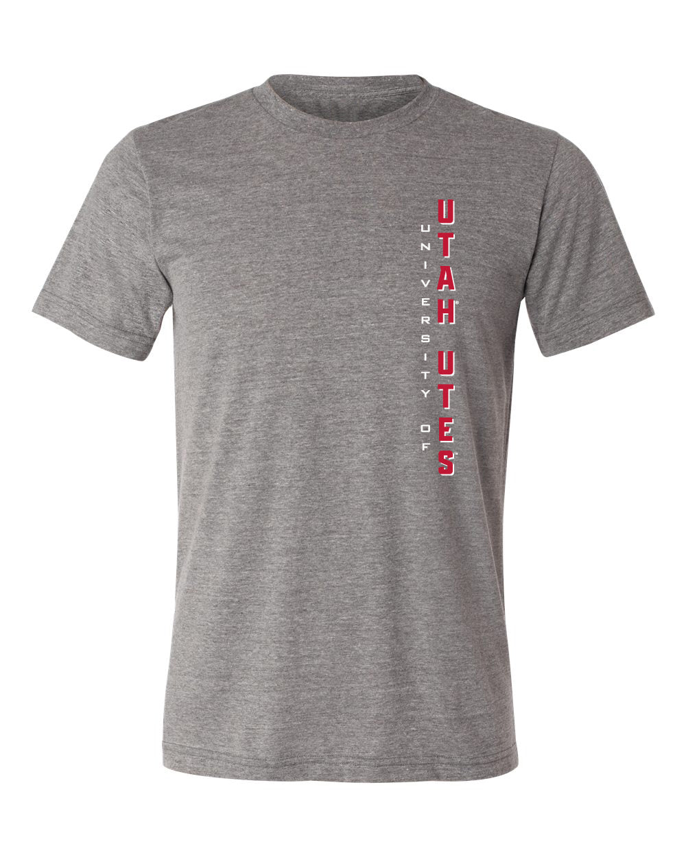 Utah Utes Premium Tri-Blend Tee Shirt - Vert University of Utah Utes