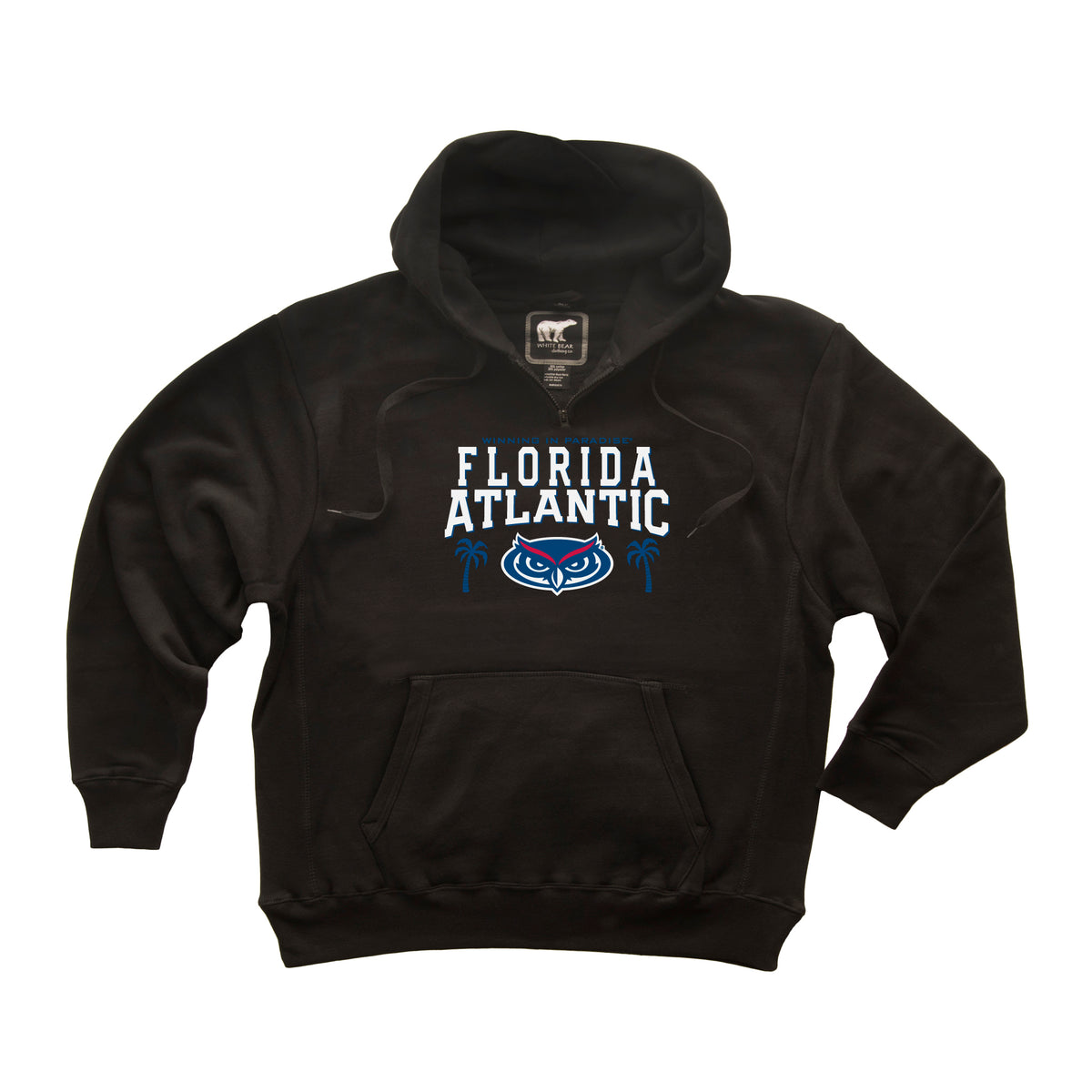 Florida Atlantic Owls Premium Fleece Hoodie - FAU Owls Winning in Paradise