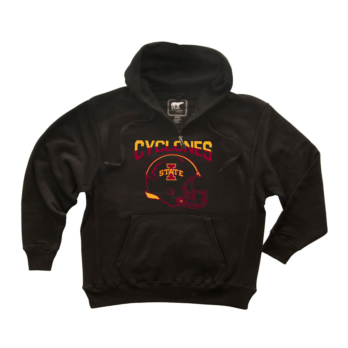 Iowa State Cyclones Premium Fleece Hoodie - ISU Football Helmet