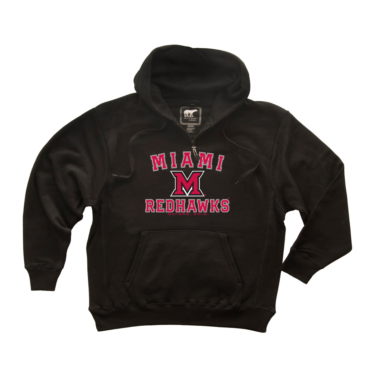 Miami University RedHawks Premium Fleece Hoodie - Miami of Ohio Primary Logo