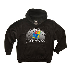 Kansas Jayhawks Premium Fleece Hoodie - Kansas Basketball Primary Logo