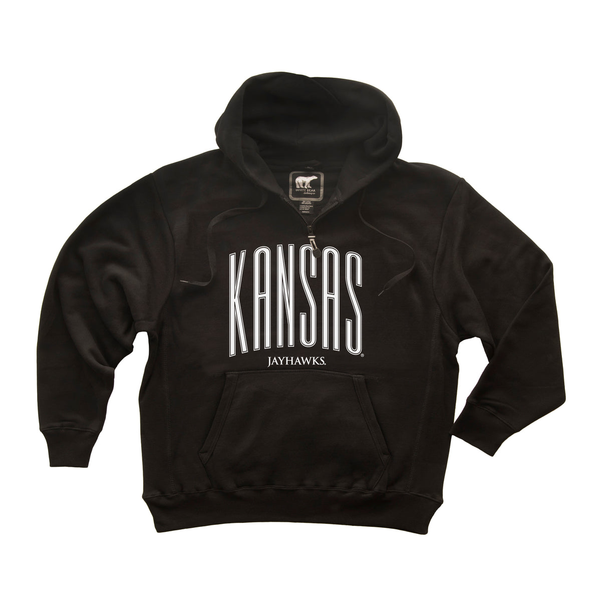 Kansas Jayhawks Premium Fleece Hoodie - Tall Kansas Small Jayhawks